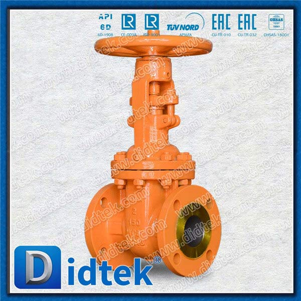 ASME B16.32 Válvula de compuerta de 2 '' con brida y y con bridas