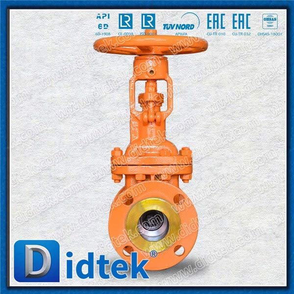 ASME B16.32 Válvula de compuerta de 2 '' con brida y y con bridas