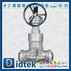 Válvula de compuerta de derivación WC9 PSB 1500LB para vapor 