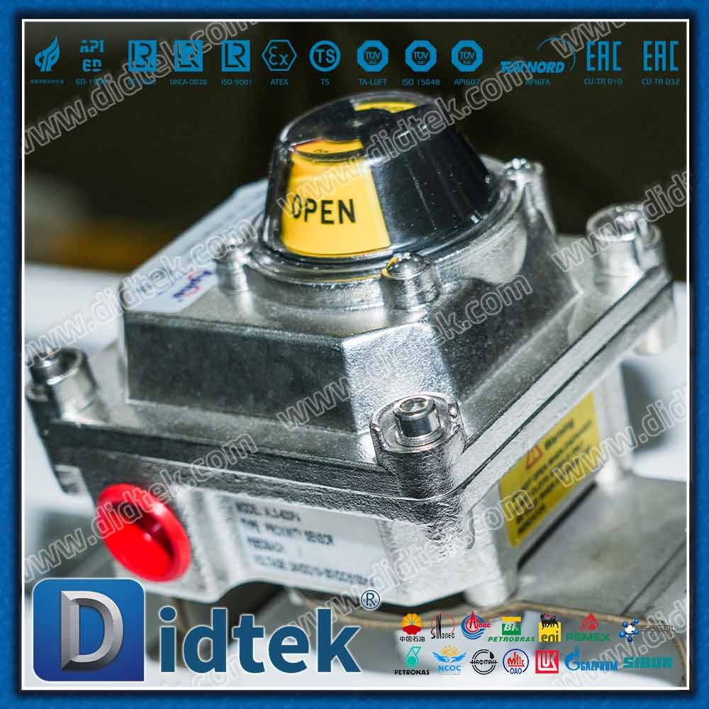 Válvula de bola de muñón con asiento metálico de acero forjado hidráulica y neumática de ingeniería marina