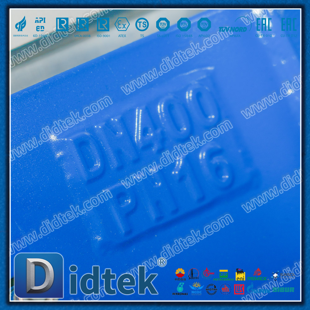 Válvula de guillotina neumática industrial de doble efecto