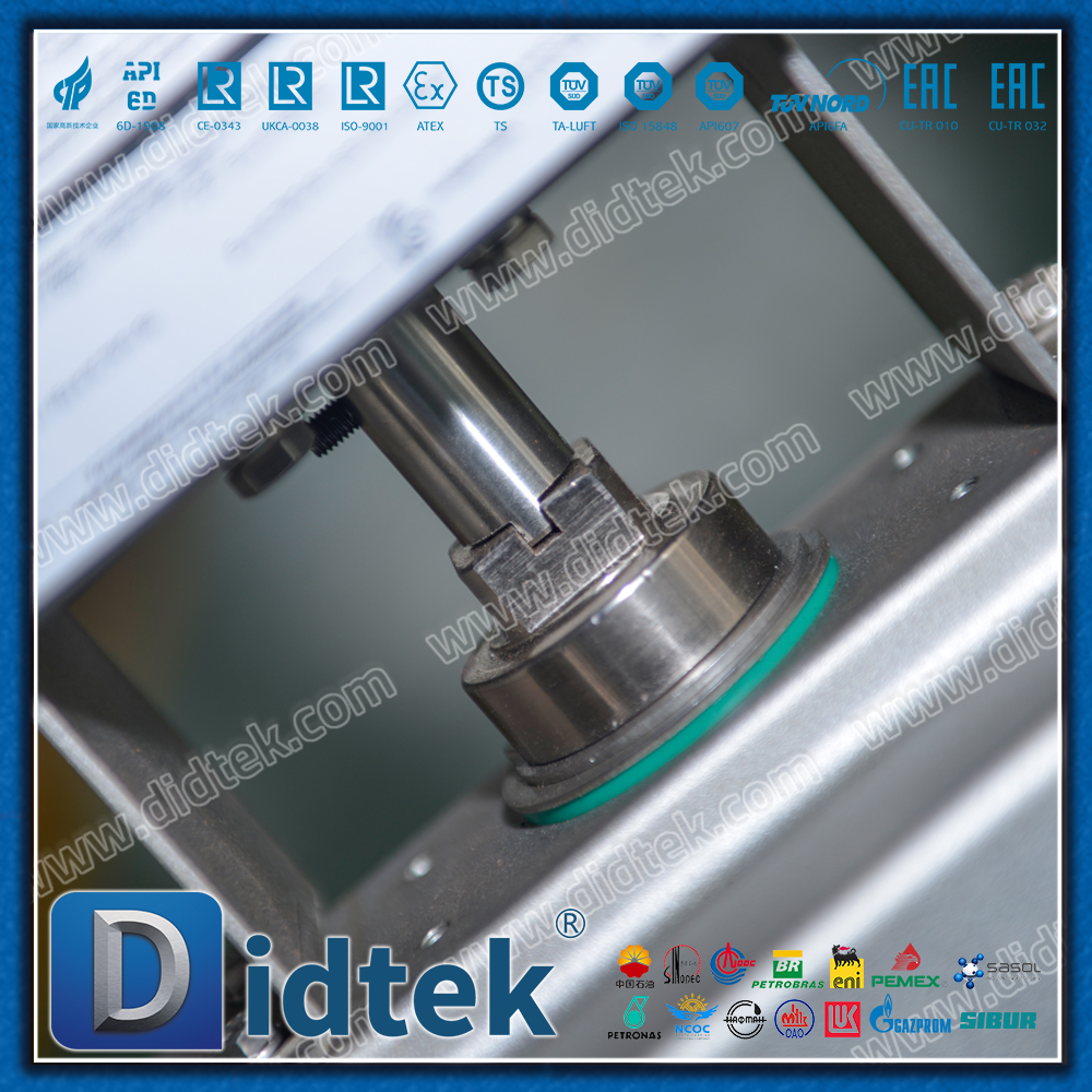 Válvula de bola neumática Didtek F316L