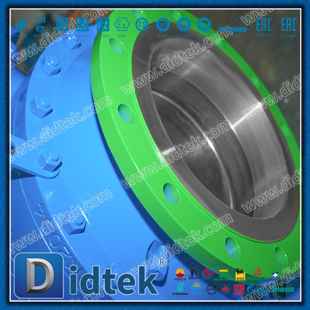 Válvula de bola de muñón de paso total LF2 para la industria de alta presión 