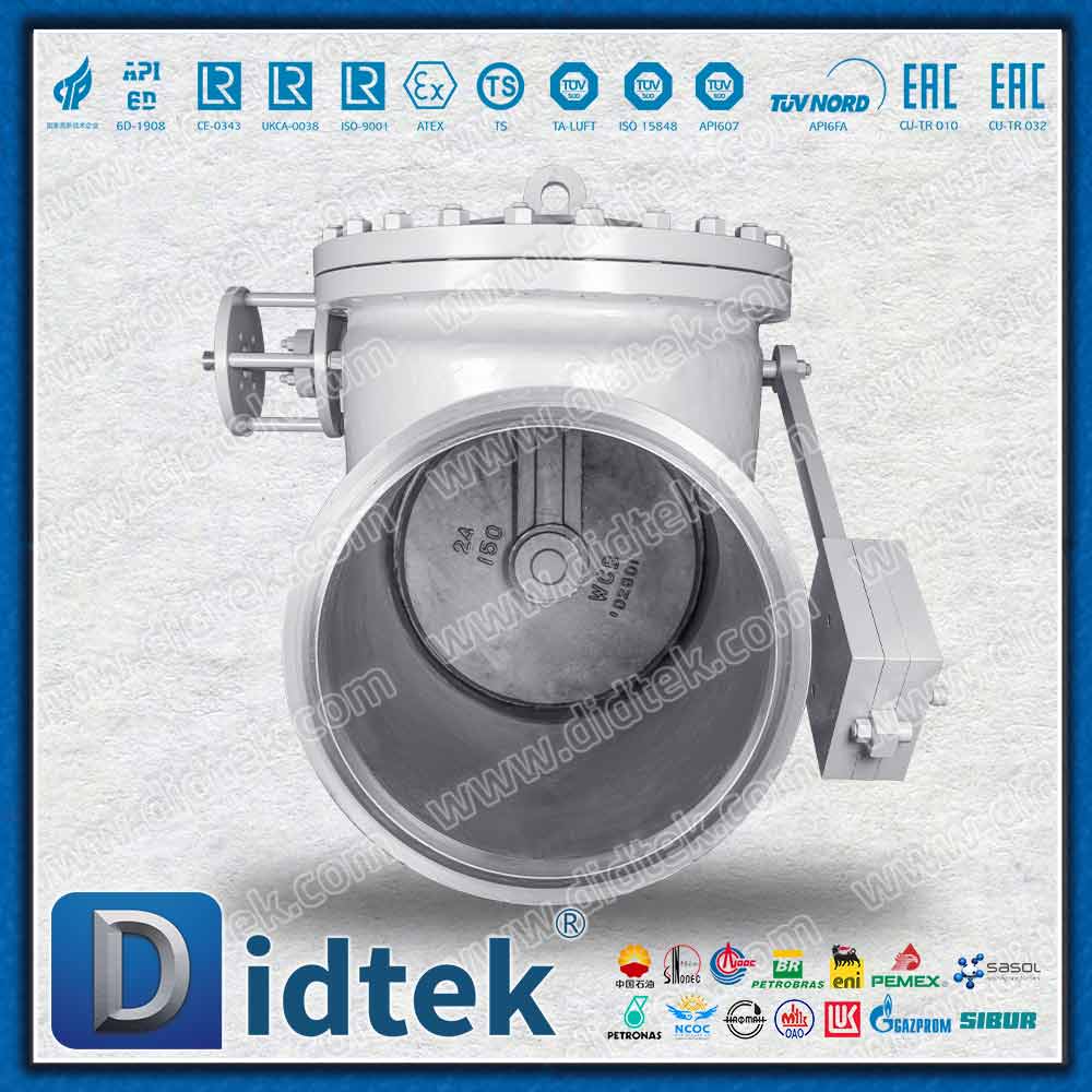 Válvula de retención oscilante de martillo pesado de calibre pesado