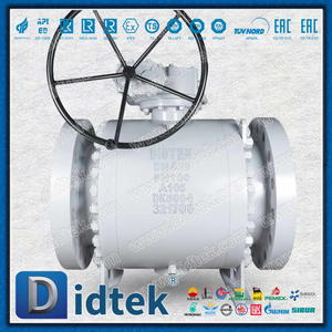 Fabricante de válvulas de bola de muñón de acero al carbono API