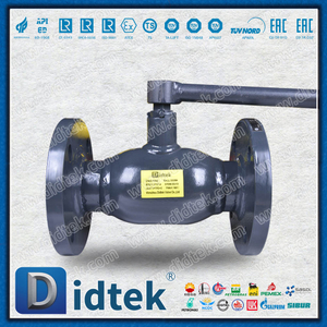 Válvula de bola completamente soldada con sello suave de PTFE de acero inoxidable SS304 ST37.8