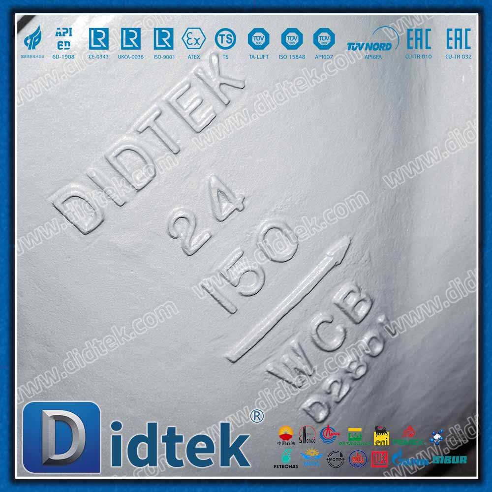 Válvula de retención oscilante de martillo pesado de calibre pesado