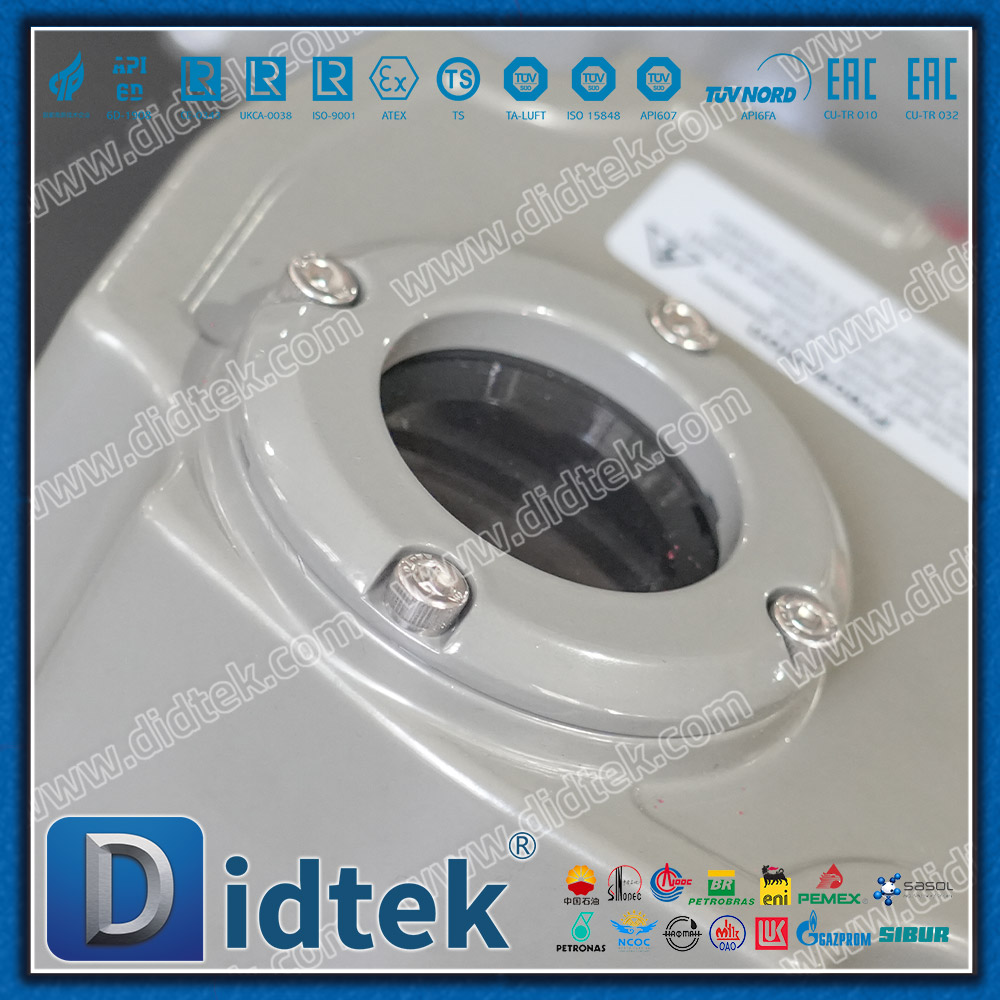 Válvula de control eléctrica de aleación de titanio de alto rendimiento