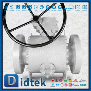 Sello de labio con válvula de bola de muñón con brida de ventilación y drenaje