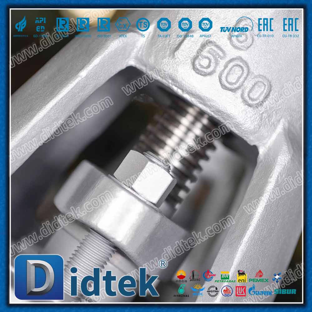 Válvula de compuerta de derivación WC9 PSB 1500LB para vapor 