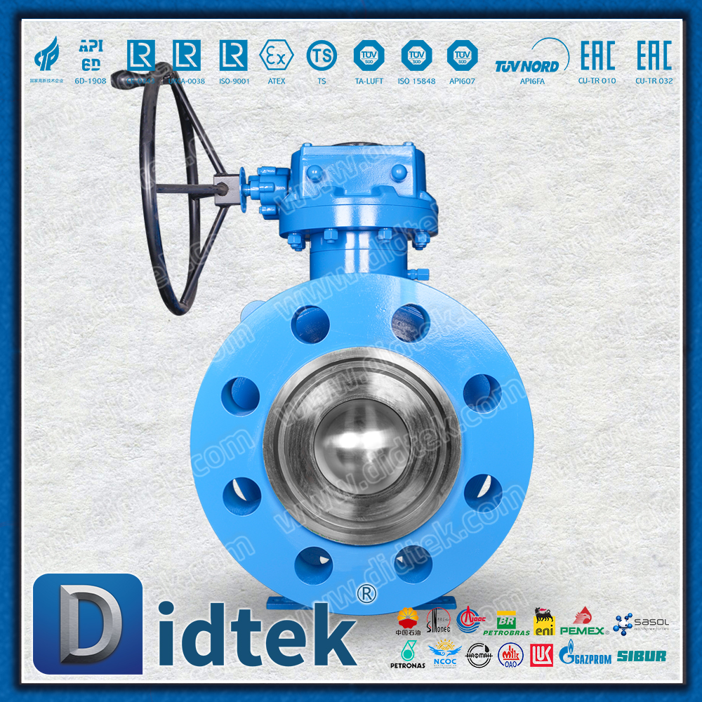 Válvula de bola criogénica totalmente soldada de alta presión Didtek LF2M