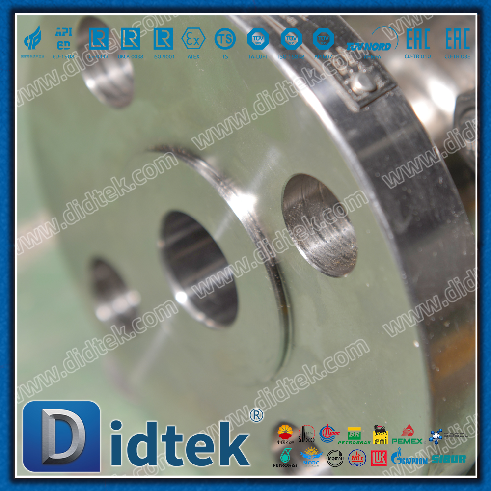 Válvula de bola flotante resistente a la corrosión forjada marina submarina de Monel