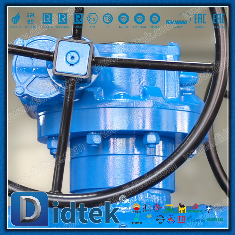 Válvula de bola criogénica totalmente soldada de alta presión Didtek LF2M