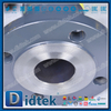 Válvula de bola completamente soldada con sello suave de PTFE de acero inoxidable SS304 ST37.8