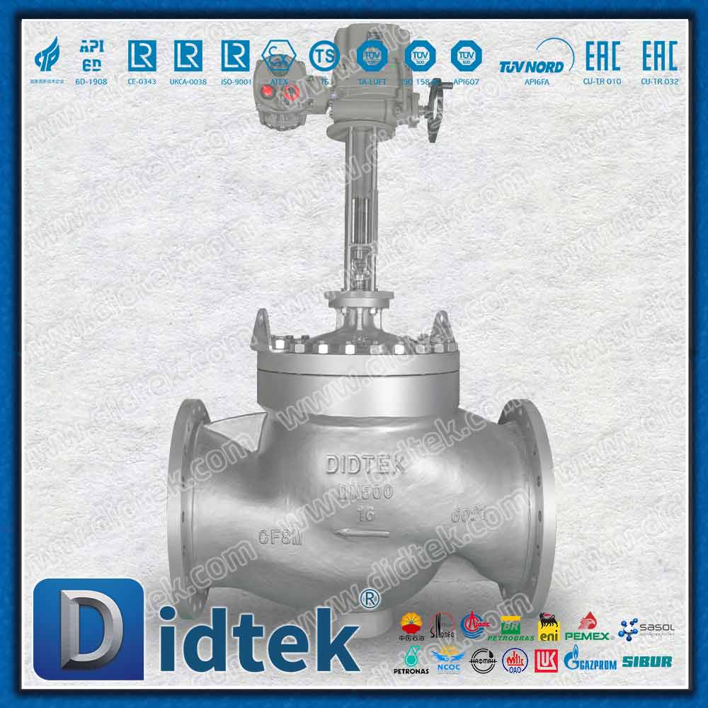 Válvula de control eléctrica de alto rendimiento | Control de flujo de precisión