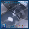Válvula de bola completamente soldada con sello suave de PTFE de acero inoxidable SS304 ST37.8