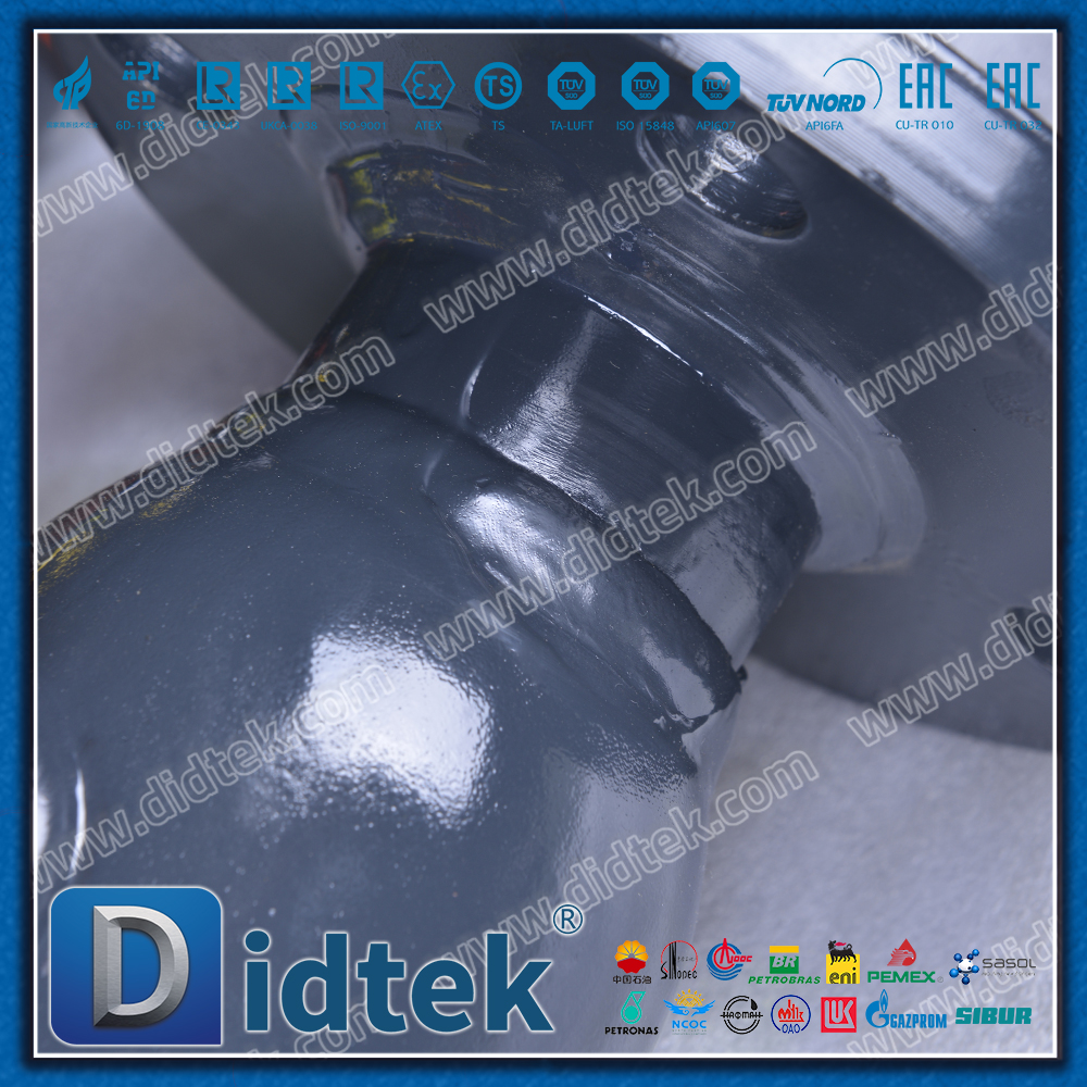 Válvula de bola completamente soldada con sello suave de PTFE de acero inoxidable SS304 ST37.8
