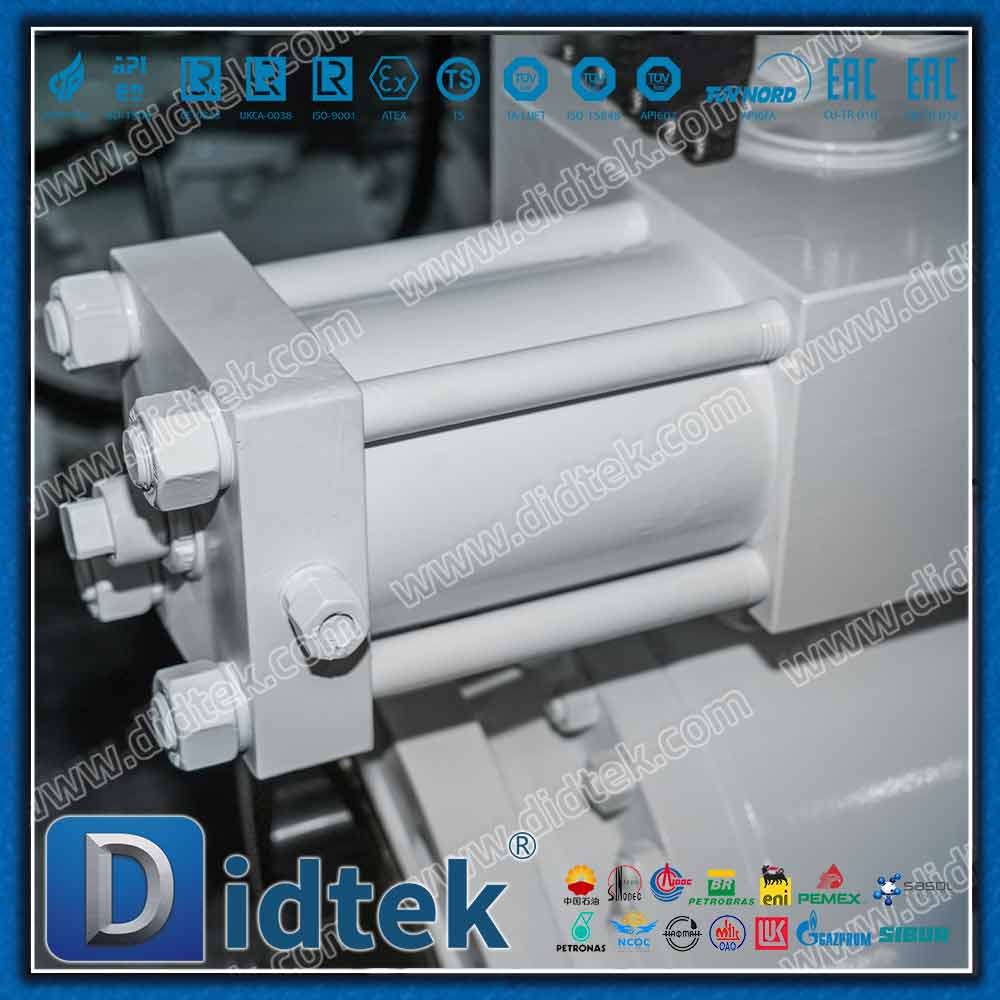 Válvula de bola de muñón con asiento metálico de acero forjado hidráulica y neumática de ingeniería marina