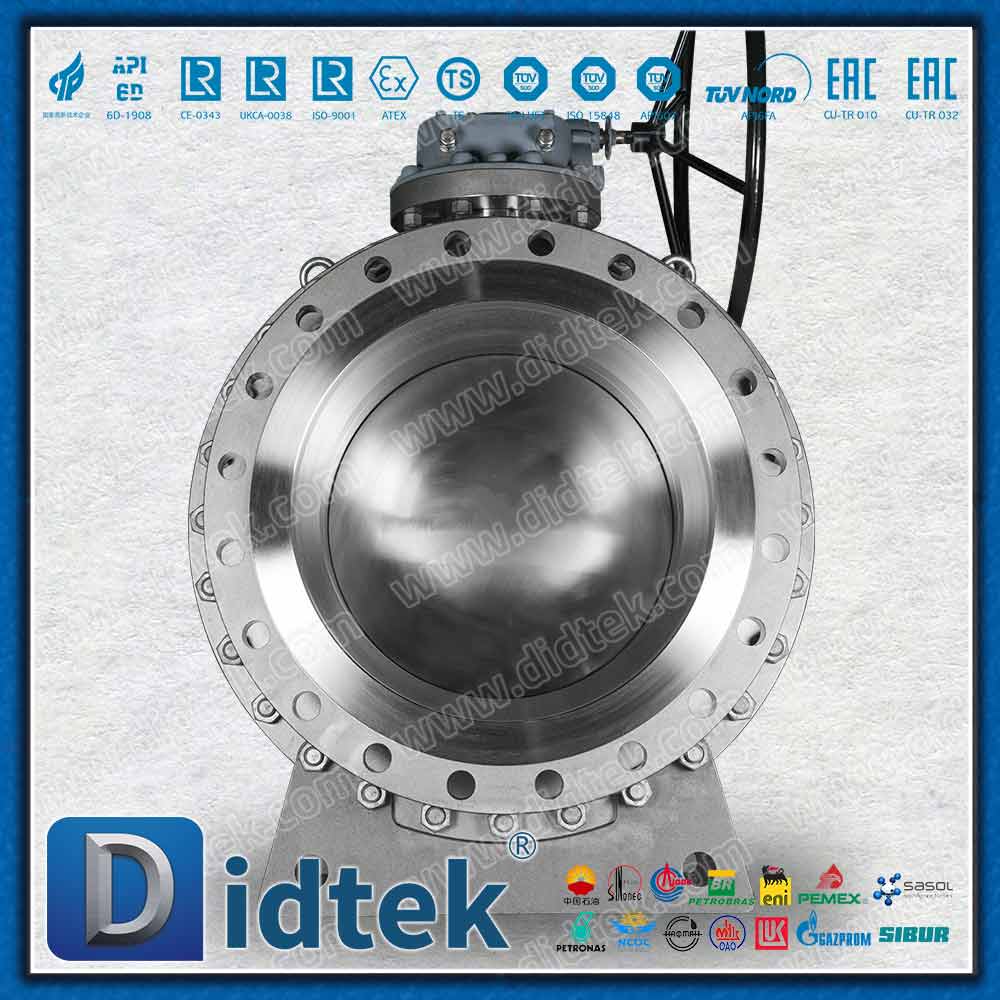 Revestimiento de LF2 + Inconel 625 con válvula de bola de muñón con sello de labio de PTFE Elgiloy