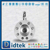 Válvula de bola de muñón Inconel 825