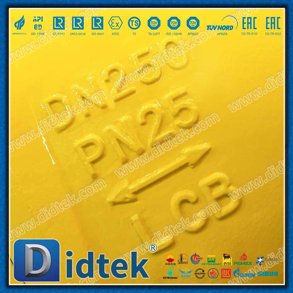 Aprobación EAC ISO17292 C3 Impresión de válvula de bola de metal a metal