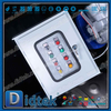Vávula de bola eléctrica inteligente del operador CD4MCU con la caja de control