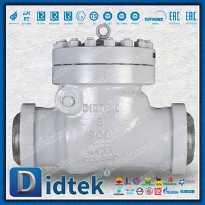 Válvula de retención oscilante API6D 900LB con conexión BW