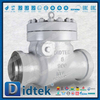 Válvula de retención oscilante API6D 900LB con conexión BW