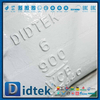 Válvula de retención oscilante API6D 900LB con conexión BW