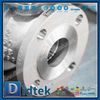 Válvula de bola flotante de metal a metal con vástago extendido
