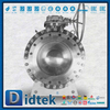 Vávula de bola del muñón de PTFE Elgiloy Marine Engineering FPSO F316